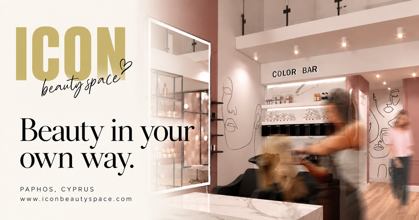 Blow Dry & Hair Styling Paphos | Waves & Updos | ICON